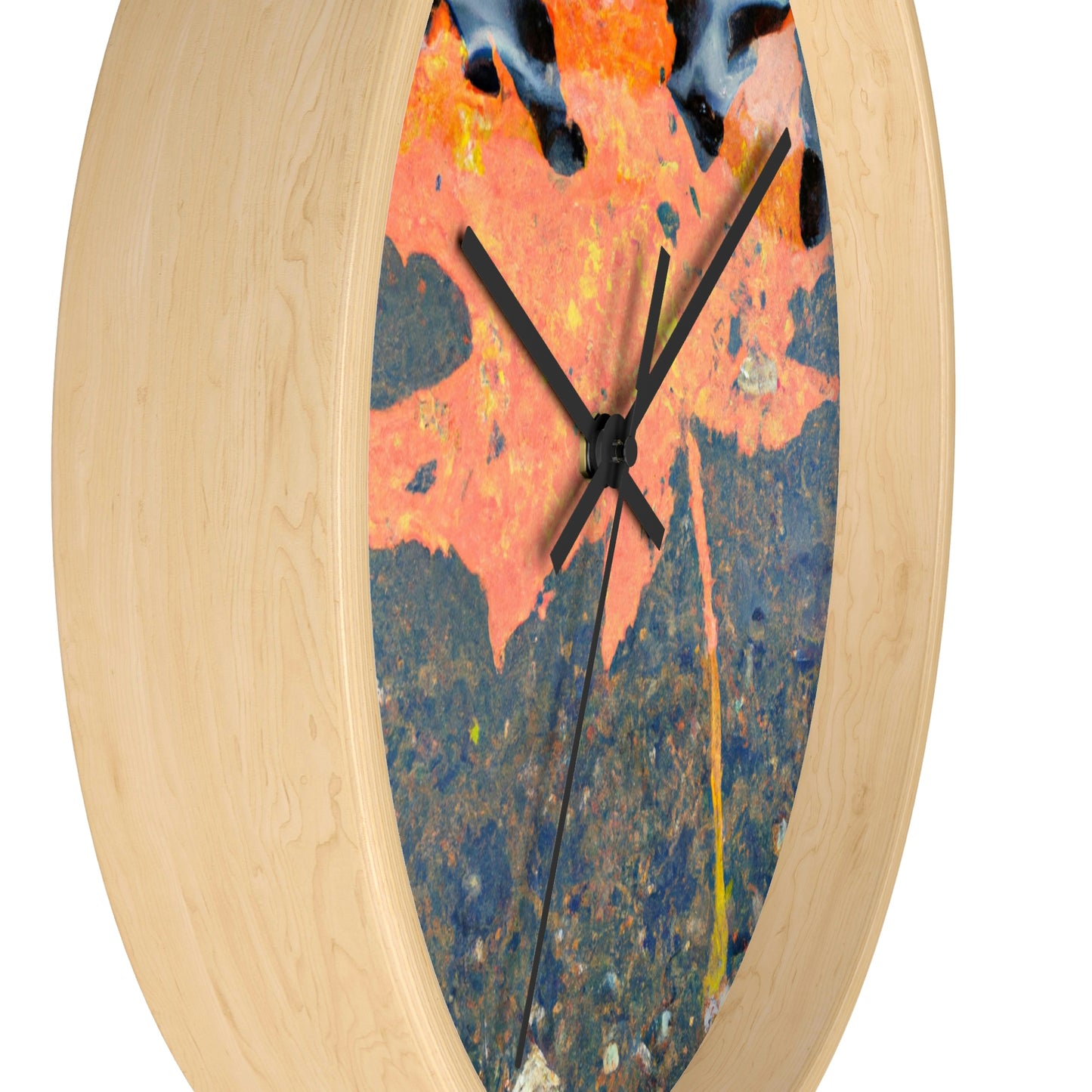 "Autumn Reflections" - The Alien Wall Clock