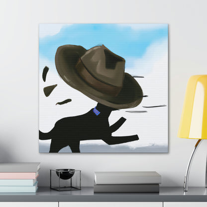 "The Hat Hunter" - Die Alien-Canva