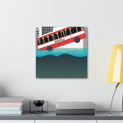 "The Great Escape: Flying the Bus Out of a Sinking City" - The Alien Canva