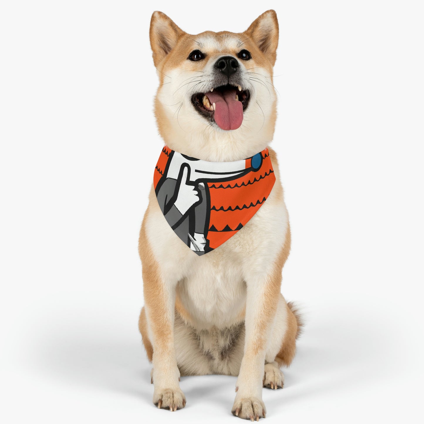 The Fox's Stolen Secret - The Alien Pet Bandana Collar