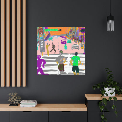 "Los sonidos del verano: una sinfonía de las calles de la ciudad" - Canvas