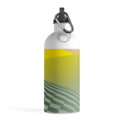 "Lost and Found in the Desert: A Bee's Journey" - The Alien Stainless Steel Water Bottle