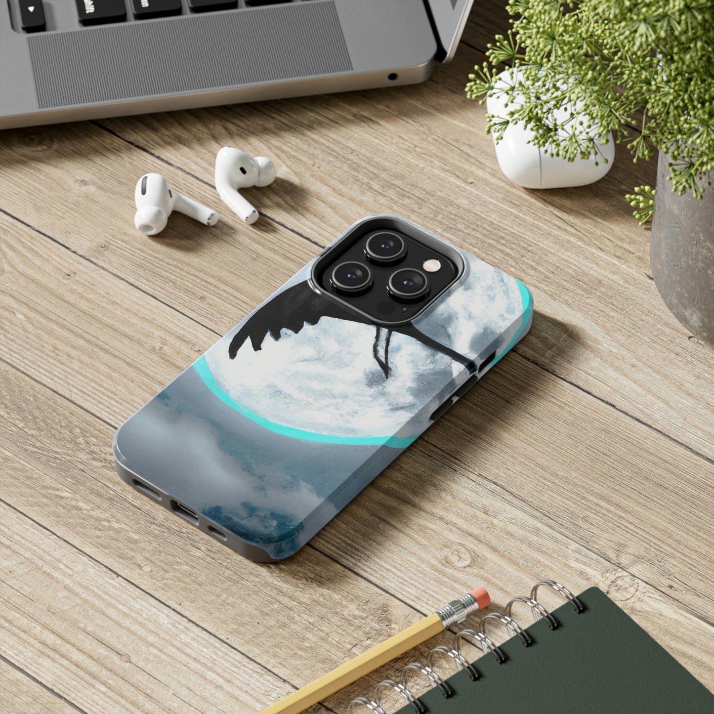 "Lunar Plunge" - Die Alien Tough Phone Cases