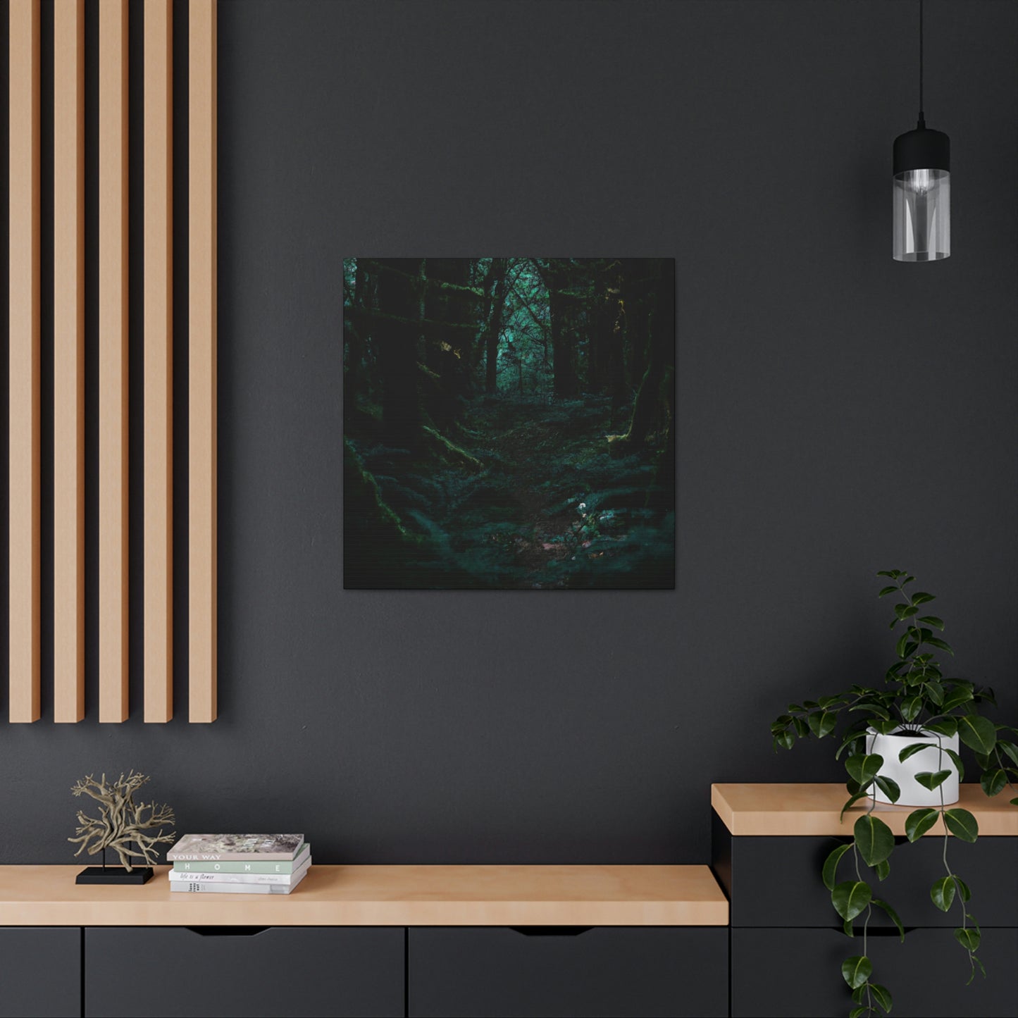 "The Mysteries of the Enchanted Forest" - The Alien Canva