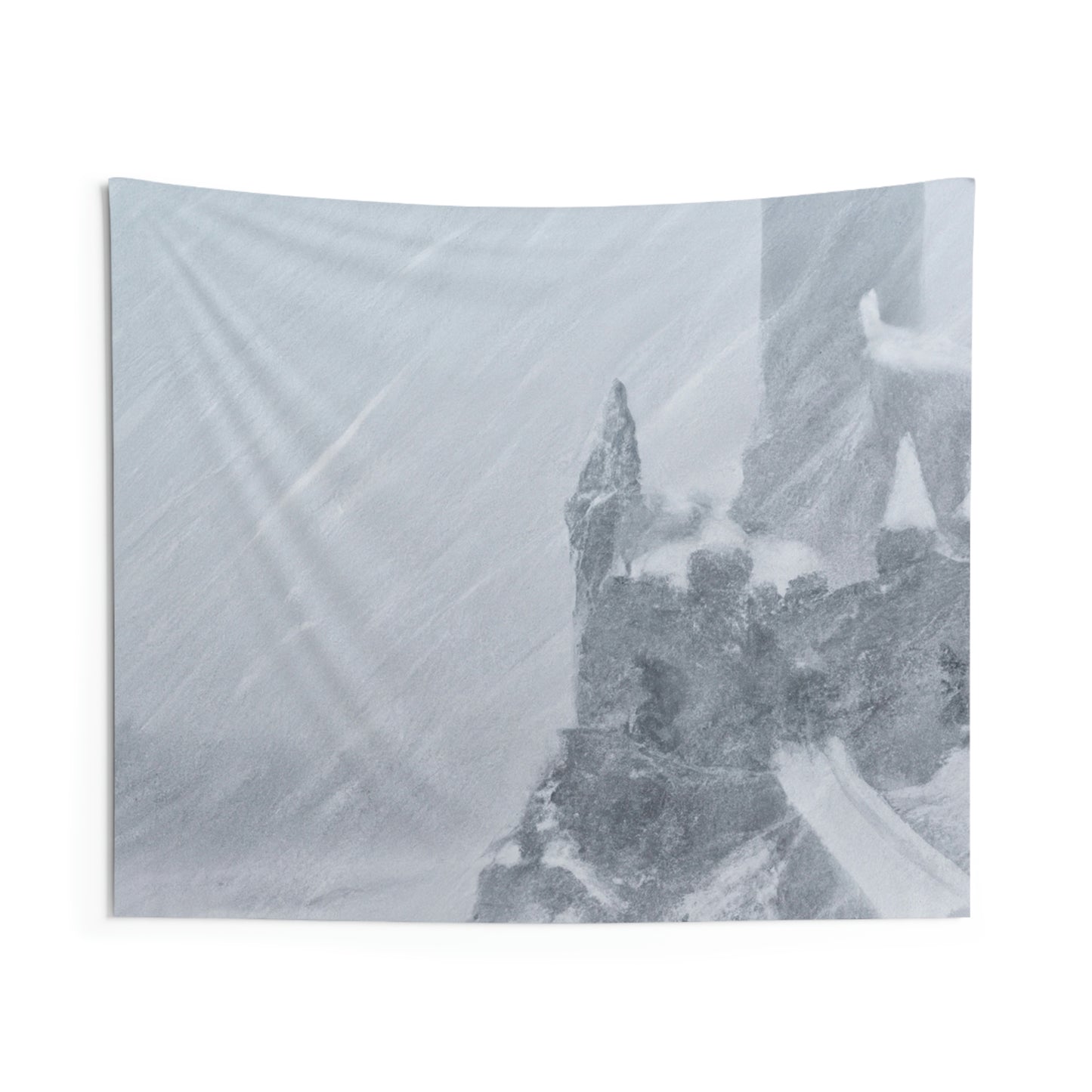 The Lost Castle Within the Snowstorm. - The Alien Wall Tapestries