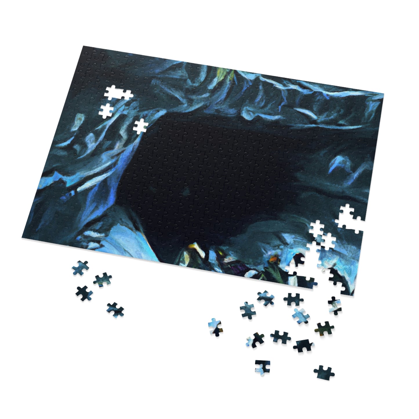 "Escape from the Icy Depths" - The Alien Jigsaw Puzzle