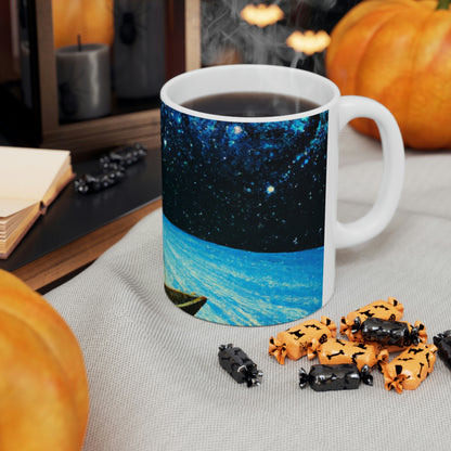 "A Voyage of Starlight". - The Alien Ceramic Mug 11 oz