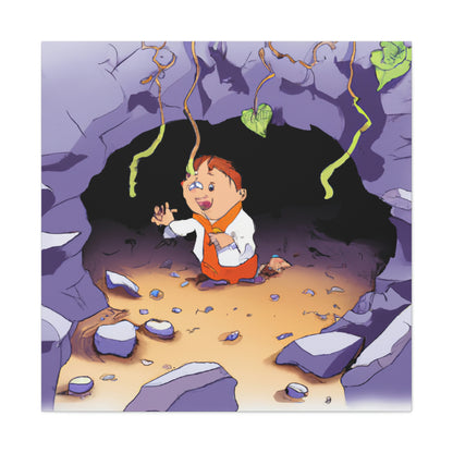 "The Mysterious Cave of Little Billy" - The Alien Canva