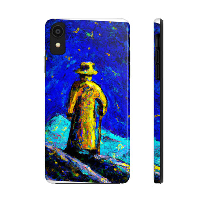 "Lone Mage on the Frozen Summit" - The Alien Tough Phone Cases