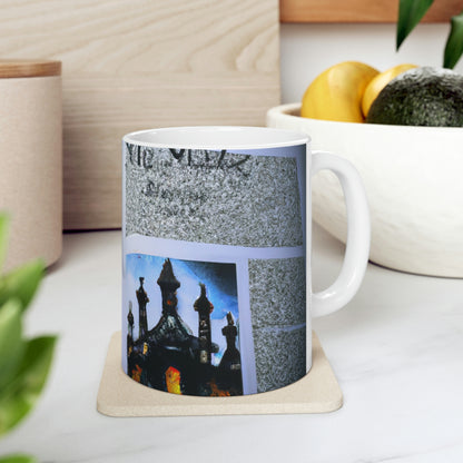 "The Family Curse: A Magical Journey of Discovery" - The Alien Ceramic Mug 11 oz