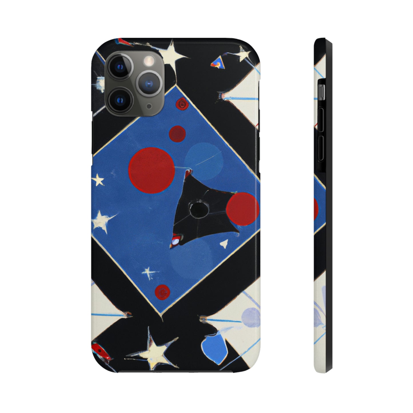 "Kites Illuminating the Starry Sky" - Die Alien Tough Phone Cases