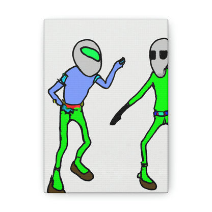 "Inter-Galactic Groovin'!" - The Alien Canva