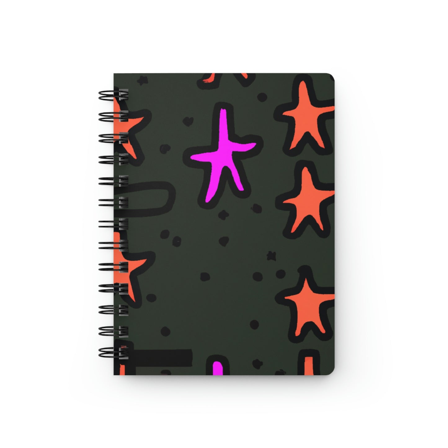 "Abandoned in the Glittering Night Sky" - The Alien Spiral Bound Journal