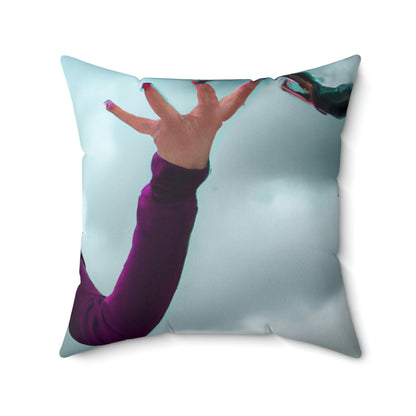 "The Witch and the Hurricane" - The Alien Square Pillow