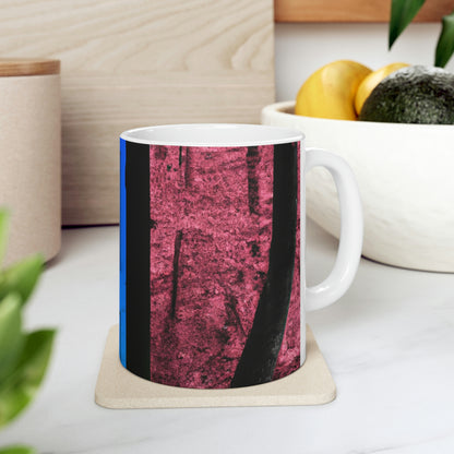 The Enigmatic Door of the Forest - The Alien Ceramic Mug 11 oz