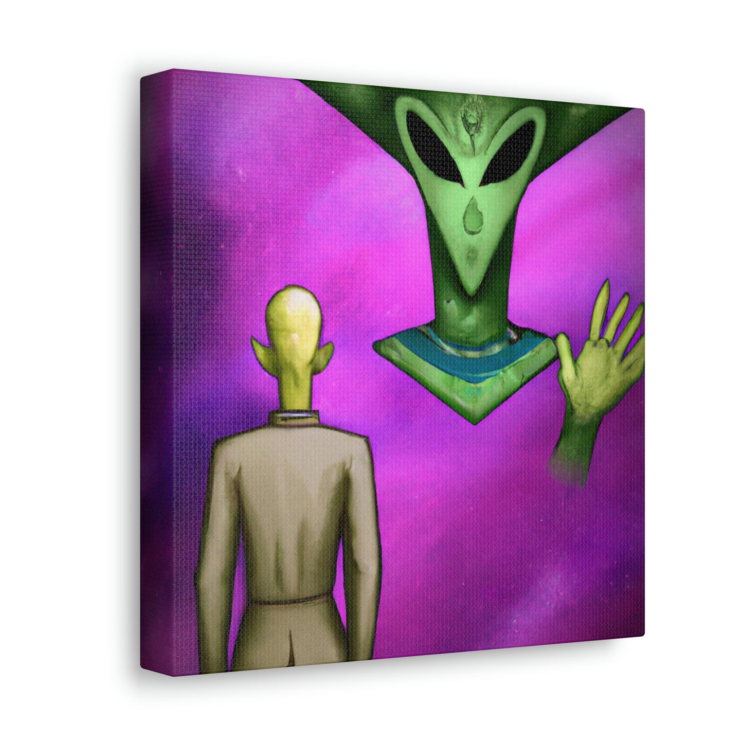 "Outsmarting the Alien Tyrant" - The Alien Canva