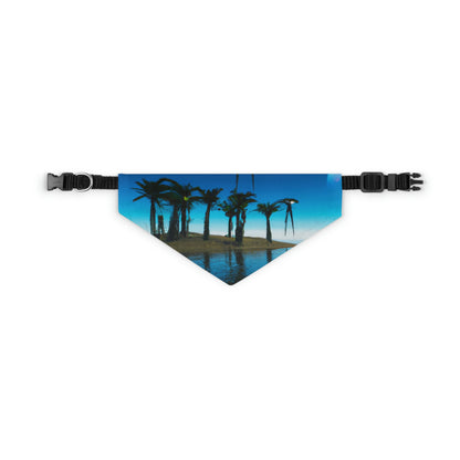 "Invasion of the Island E.T.s" - The Alien Pet Bandana Collar