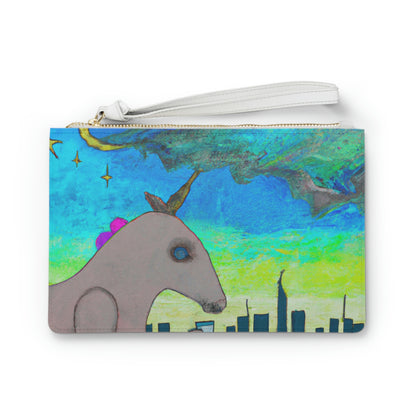 „Majestic Morning Reflections“ – Die Alien Clutch Bag