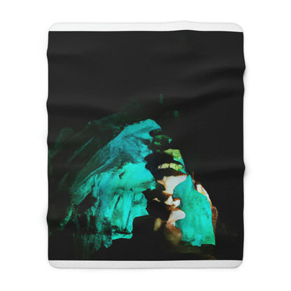 The Gleaming Relic of the Cave - The Alien Sherpa Fleece Blanket