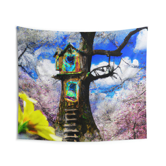 "Forgotten Secrets of the Springtime Forest" - The Alien Wall Tapestries