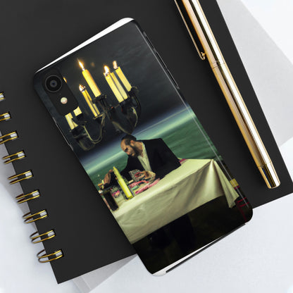 "A Beacon of Romance: An Intimate Candlelit Dinner in a Forgotten Lighthouse" - The Alien Tough Phone Cases