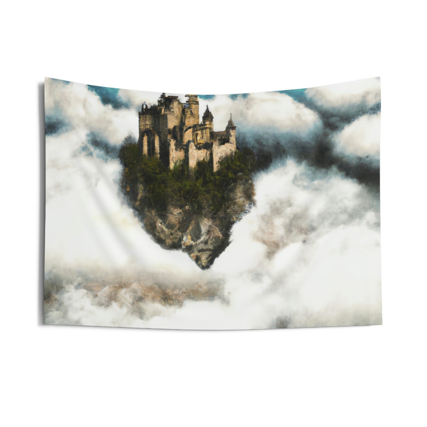 Mystic Castle in the Sky - The Alien Wall Tapestries