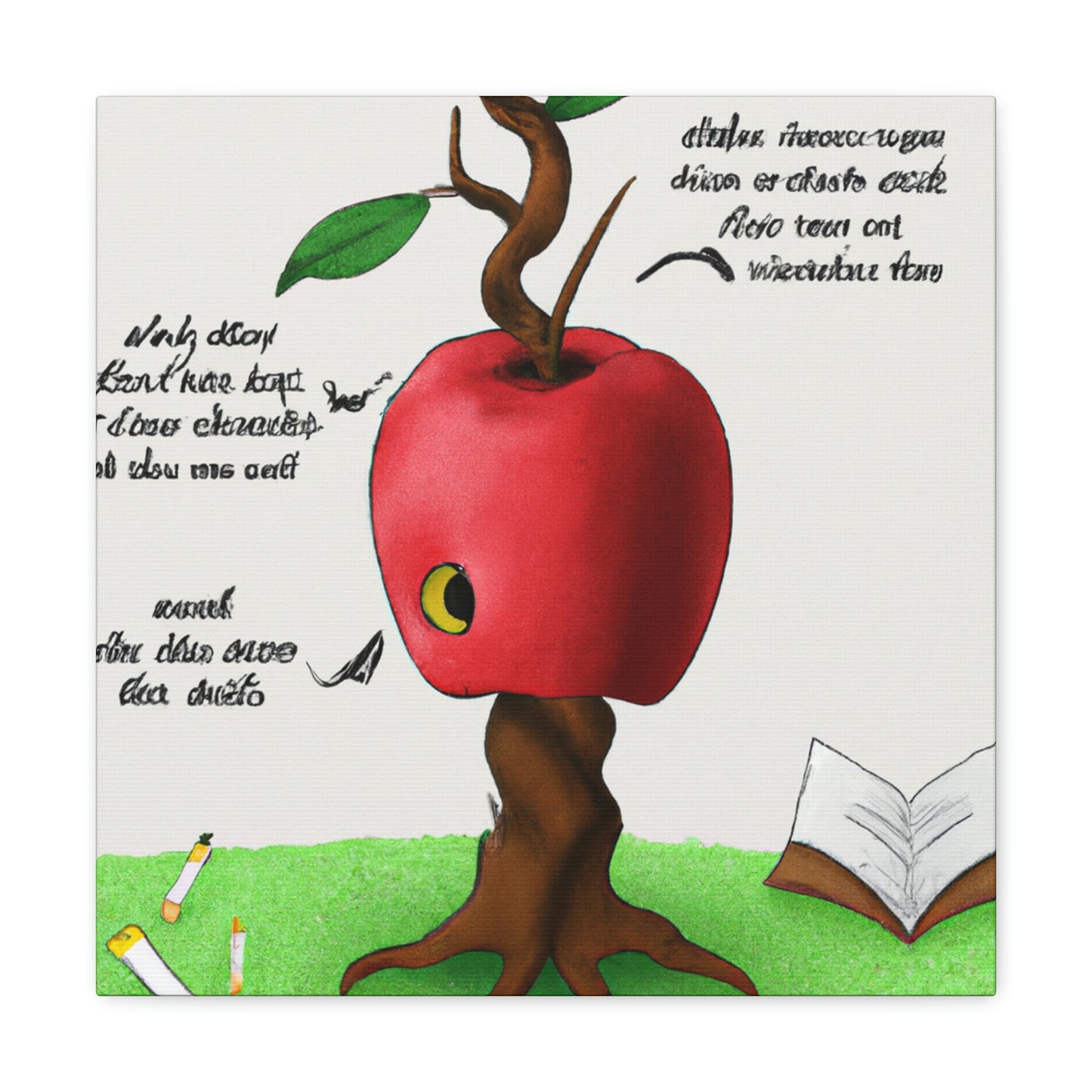 "The Roguish Apple Tree" - The Alien Canva