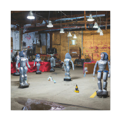 "Dancing with Machines: A Warehouse Musical" - The Alien Canva