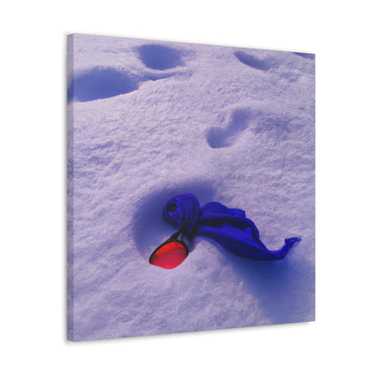 "Buried in the Snow: A Vivid Memory" - The Alien Canva