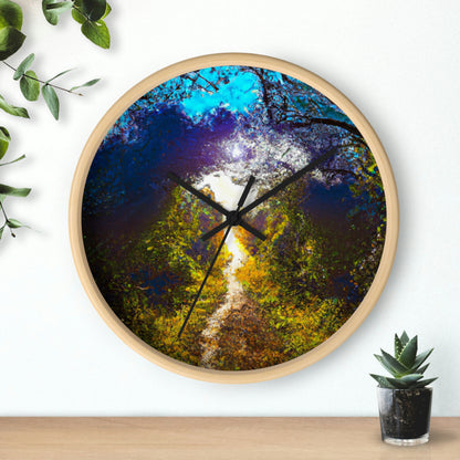 "A Beam of Light on a Forgotten Path" - The Alien Wall Clock