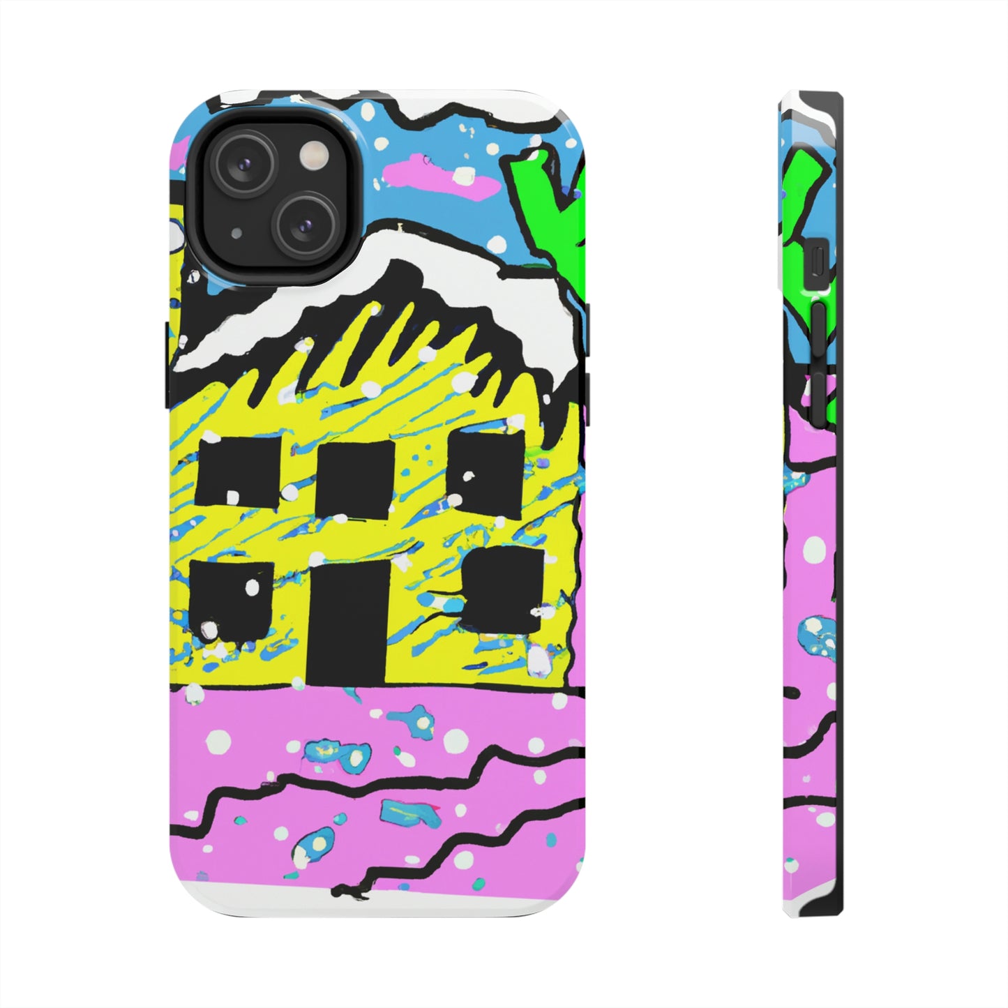 "Desolate Winter Dwelling" - Die Alien Tough Phone Cases