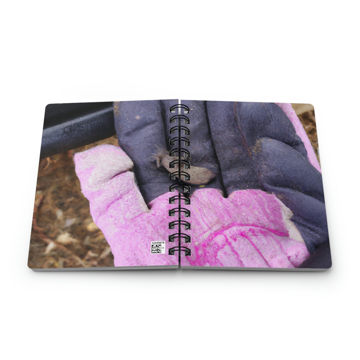 "A Tiny Home in an Old Glove" - The Alien Spiral Bound Journal