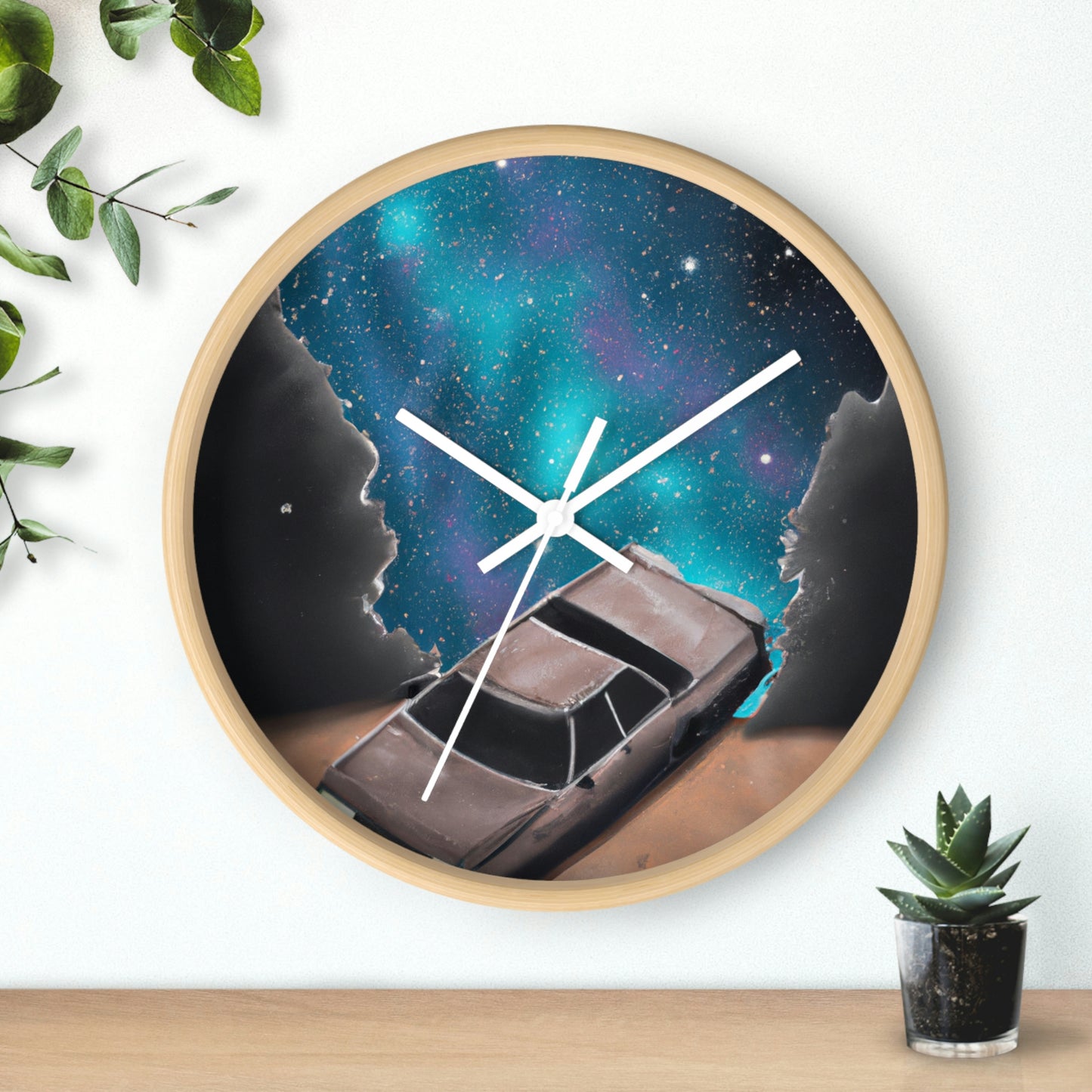 "A Universe Apart: The Lost Car" - The Alien Wall Clock