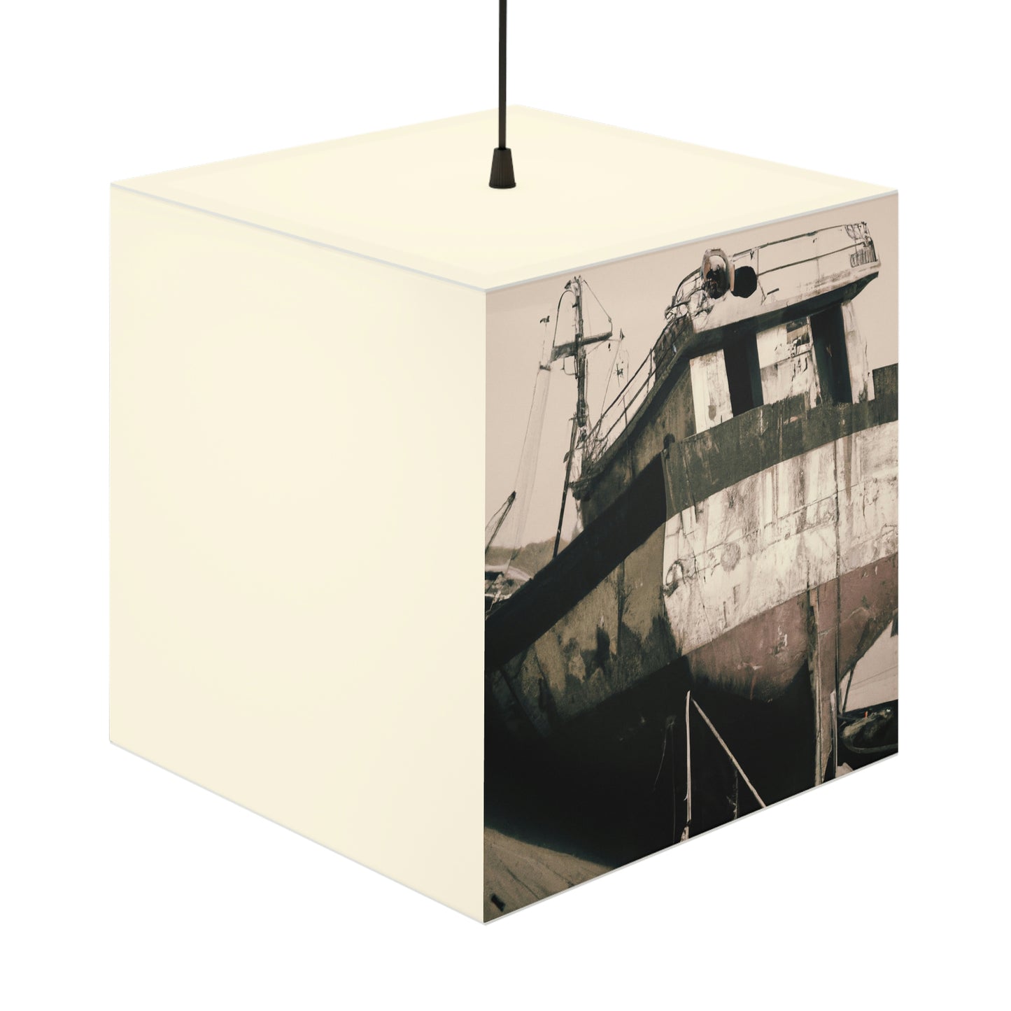 "A Sailor's Last Stop" - Die Alien Light Cube Lampe