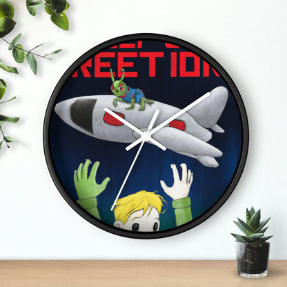 Rescuing the Alien: A Race Against Time - The Alien Wall Clock