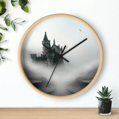 "Ghostly Citadel of the Mist" - The Alien Wall Clock