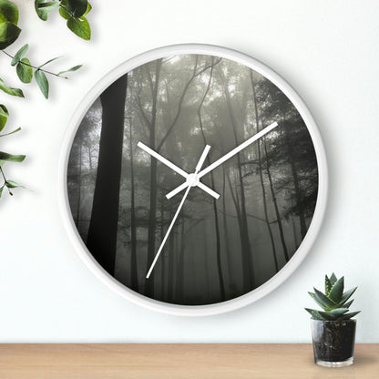 "The Silent Woods of Fog" - The Alien Wall Clock