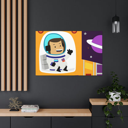 "Un viaje de sonrisas celestiales" - The Alien Canva