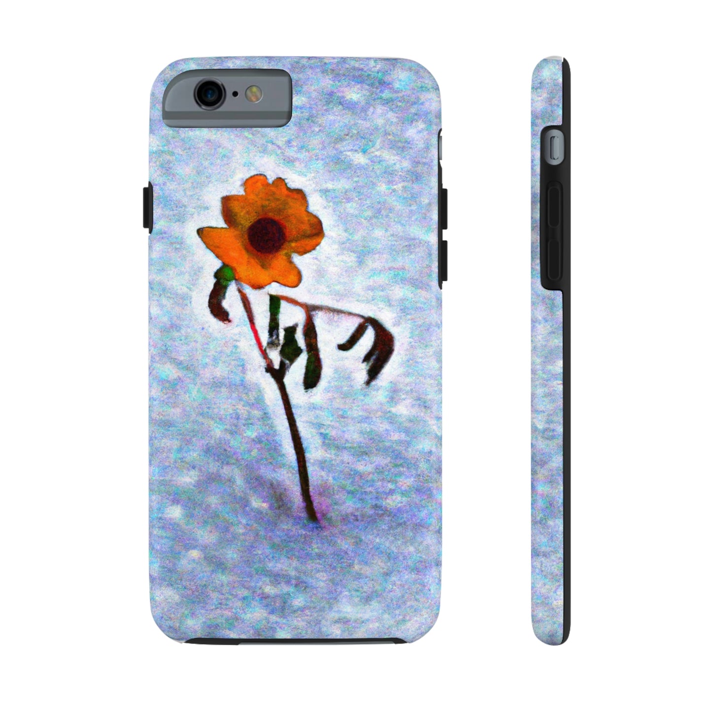 "Eine Blume, die sich weigert zu zittern" - Die Alien Tough Phone Cases