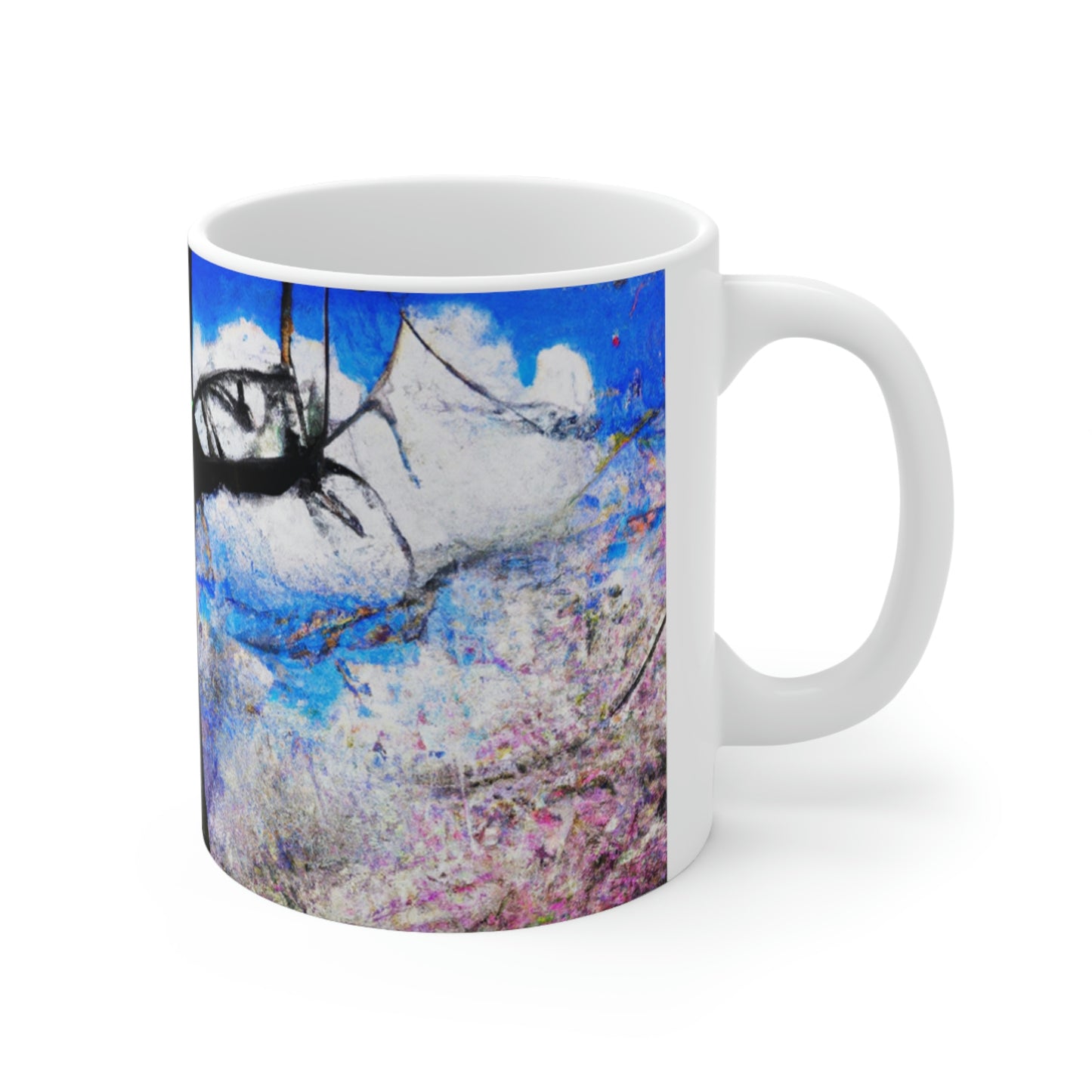 "Forgotten Secrets of the Springtime Forest" - The Alien Ceramic Mug 11 oz