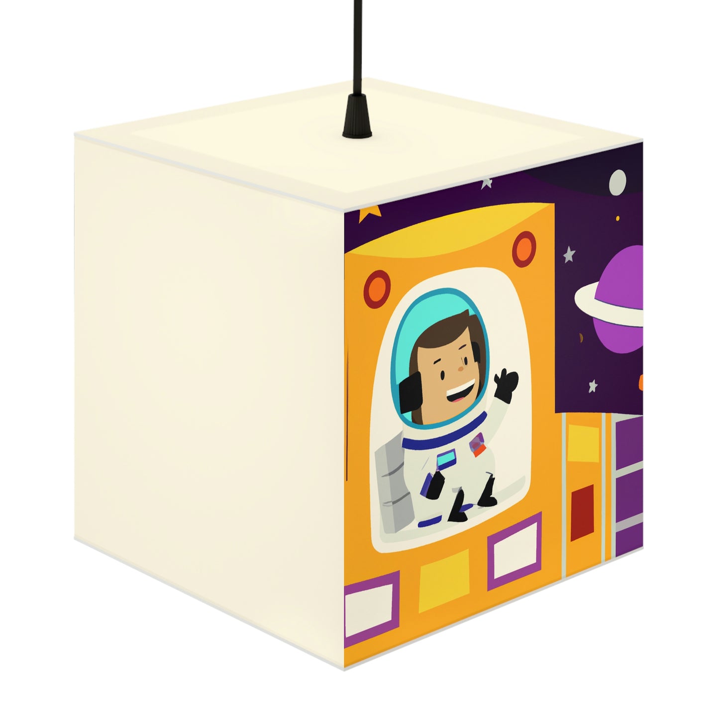 "A Voyage of Celestial Smiles" - The Alien Light Cube Lamp