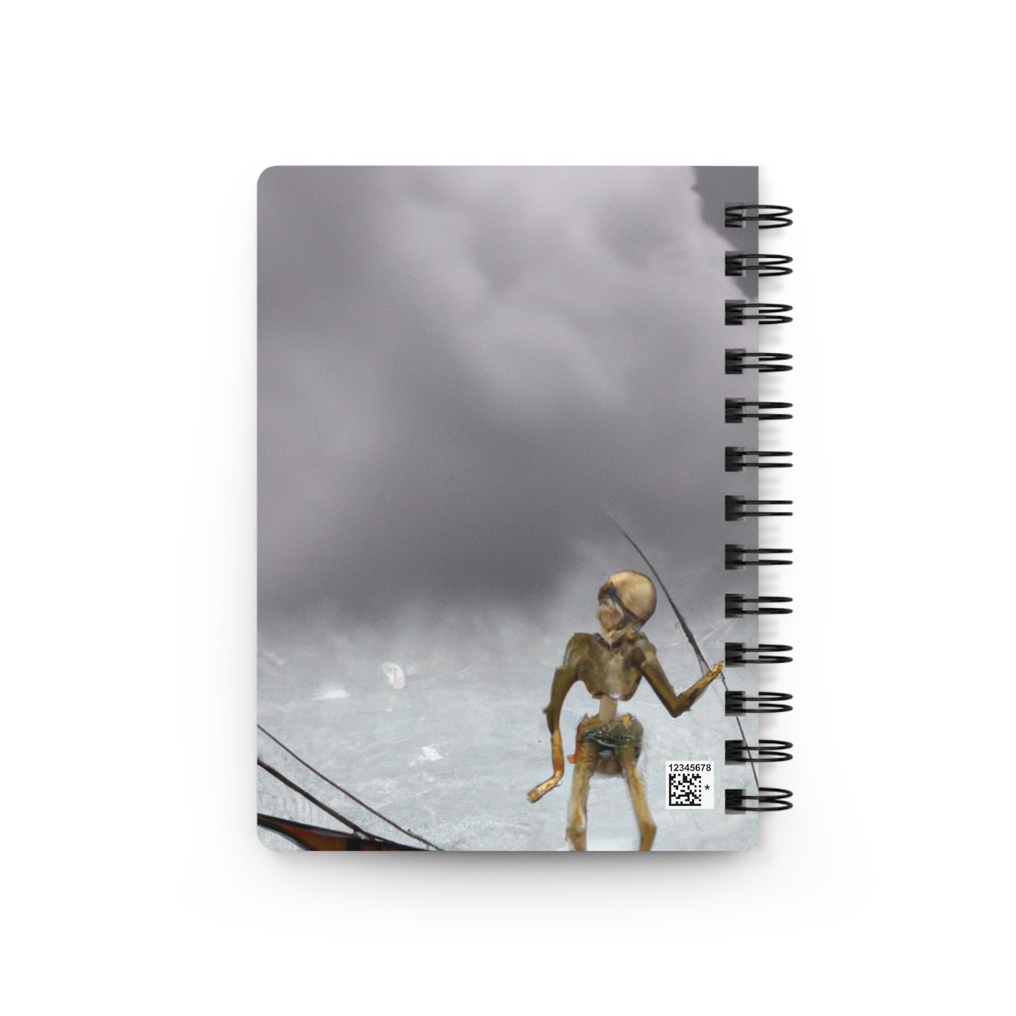 "The Phantom Captain of the Tempest Seas" - The Alien Spiral Bound Journal