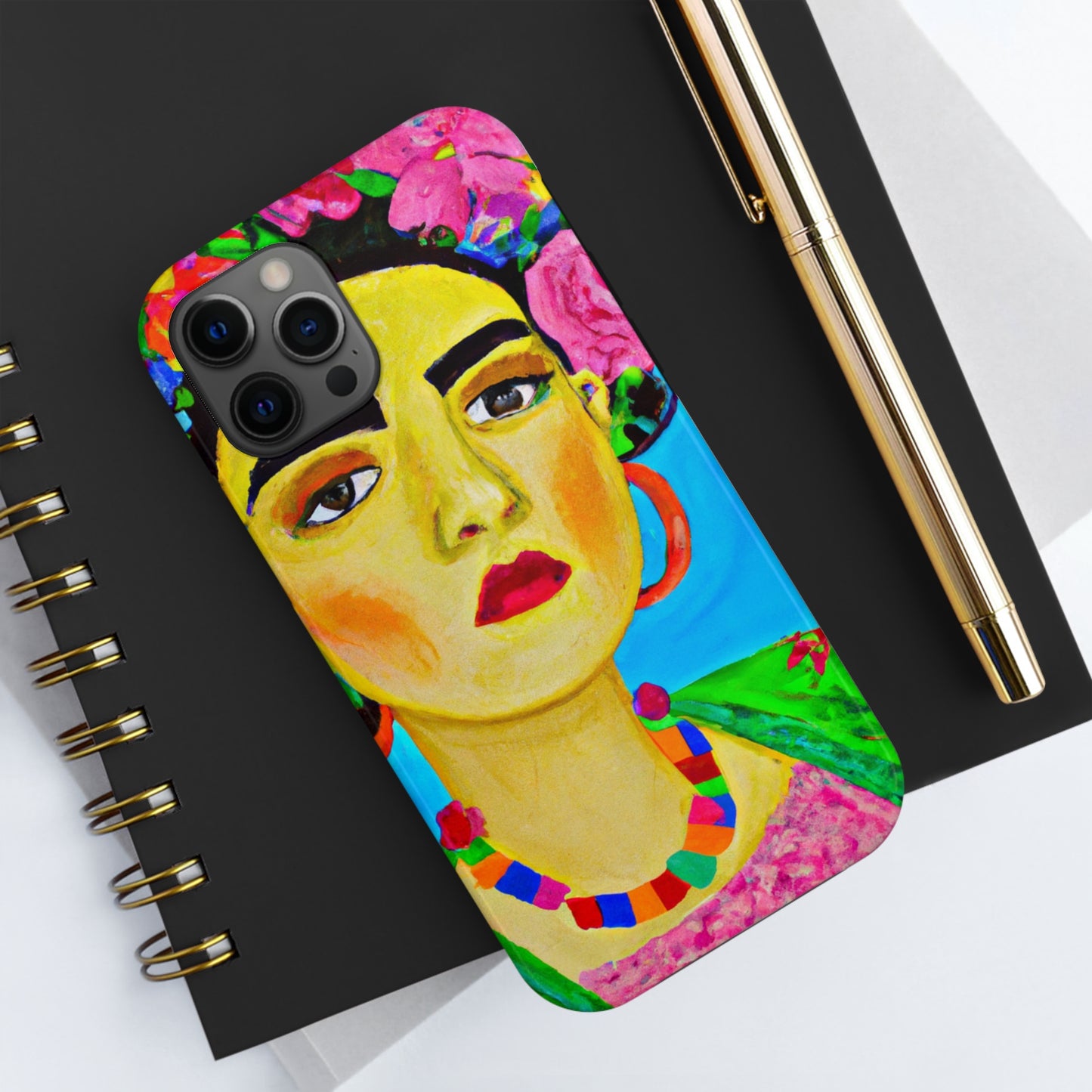 „Heftig und frei: Eine von Frida Kahlo inspirierte Hommage an mexikanische Frauen“ – The Alien Tough Phone Cases