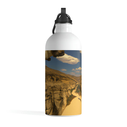 "Feline Flight Over the Grand Gulch" - The Alien Stainless Steel Water Bottle