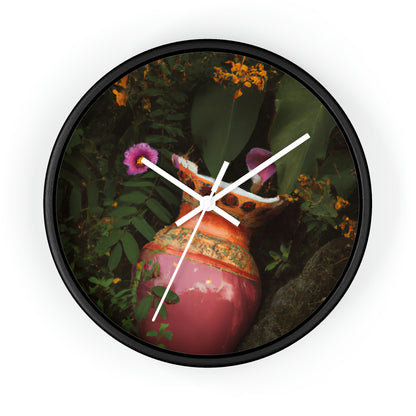 "A Garden in Ruins" - The Alien Wall Clock