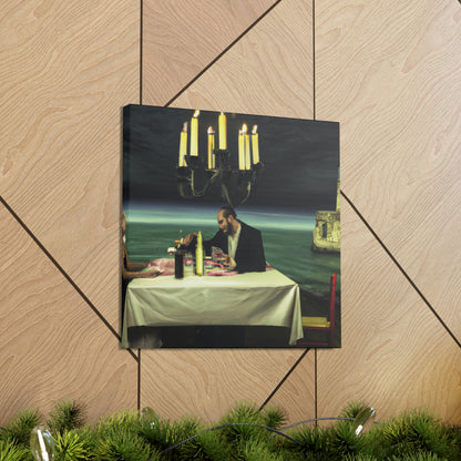 "A Beacon of Romance: An Intimate Candlelit Dinner in a Forgotten Lighthouse" - The Alien Canva