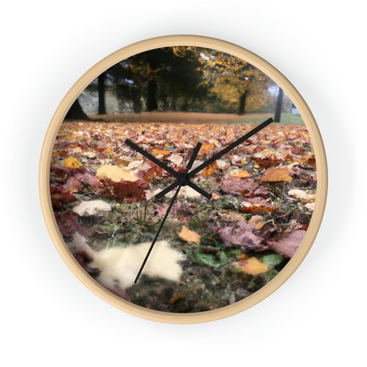 "Autumn's Forgotten Mystery" - The Alien Wall Clock