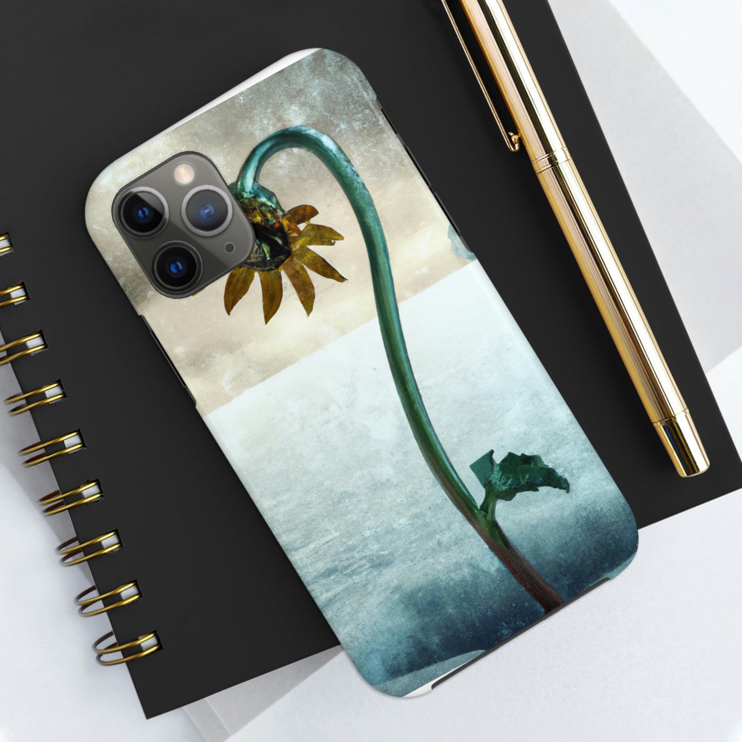 "Fighting the Frost: A Flower's Story" - The Alien Tough Phone Cases