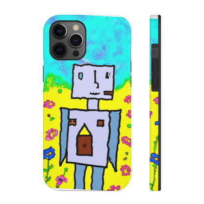 "Ein kleines Wunder in einem Blumenmeer" - Die Alien Tough Phone Cases