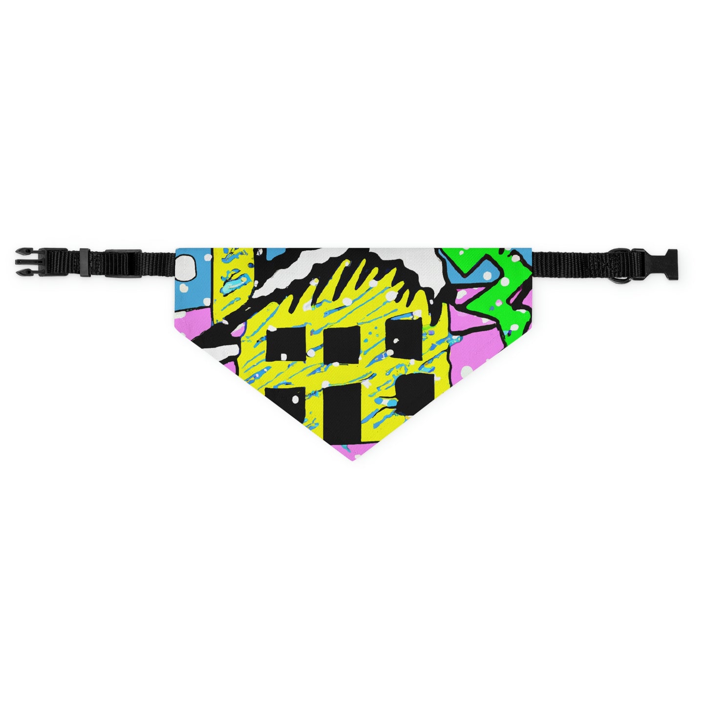 "Desolate Winter Dwelling" - The Alien Pet Bandana Collar